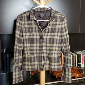 Zara Plaid Jacket from Paris (Small/Eur 38/US 6)